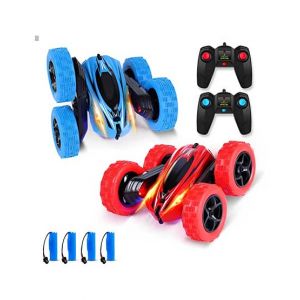 ShopEasy Funs Lane Remote Control Stunt Car Toy (Pack of 2)