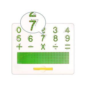 Shopeasy Magnetic Numbers Learning Drawing Board