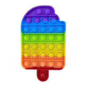 Singaar Collection Fidget Rainbow Ice Cream Pop Bubble Toy