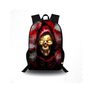 Traverse Skull Digital Print Backpack (T303TWH)