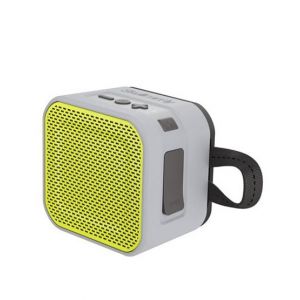 Skullcandy Barricade Portable Bluetooth Speaker Mini Grey/Lime (S7PBW-J583)