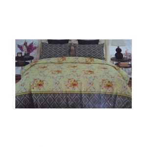 SN King Size Double Bed Sheet With Set (0007)
