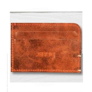 Snug Leather Card Holder/Wallet For Men Crude (CRUDE-002)