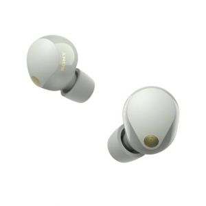 Sony Truly Wireless Noise Canceling Earbuds (WF-1000XM5)-Silver