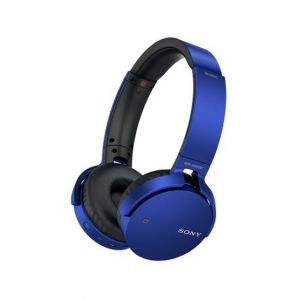 Sony Extra Bass Wireless Bluetooth On-Ear Headphones Blue (MDR-XB650BT)