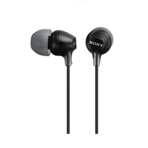 Sony In-Ear Headphones Black (MDR-EX15LP)