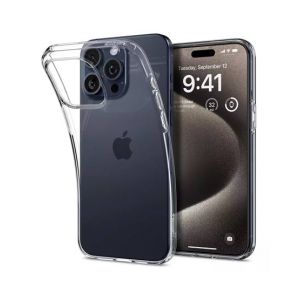 Spigen Liquid Crystal Clear Case For Apple iPhone 15 Pro (ACS06699)