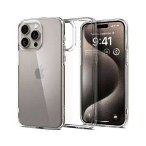Spigen Ultra Hybrid Clear Case For Apple iPhone 15 Pro Max (ACS06565)