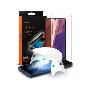 Spigen Platinum Glass Screen Protector For Galaxy Note 20 With Guide Tray