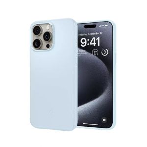 Spigen Thin Fit Case For Apple iPhone 15 Pro Max Mute Blue (ACS06550)