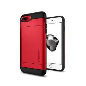 Spigen Slim Armor CS Red Case For iPhone 8 Plus