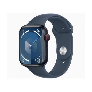 Apple Watch Series 9 Midnight Aluminum Case With Sport Band-GPS-41 mm-Storm Blue
