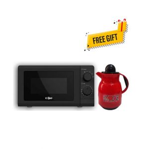 Super Asia Microwave Oven Black (SM-127 B) with Free Thermos