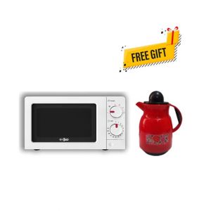 Super Asia Microwave Oven White (SM-126 W) with Free Thermos