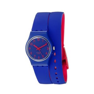 Swatch Biko Bloo Women's Watch Blue (LS115)