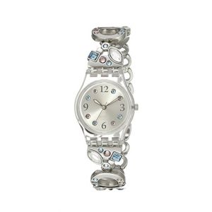 Swatch Menthol Tone Women's Watch Silver (LK292G)