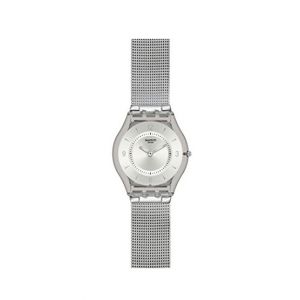 Swatch Metal Knit Women's Watch Silver (SFM118M)