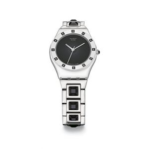 Swatch Nuit Sauvage Women's Watch Silver (YLS155G)