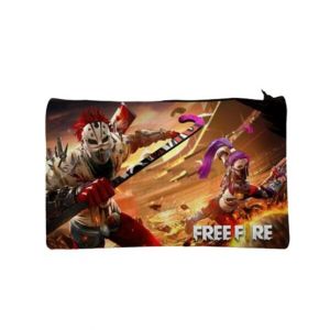 Traverse Free Fire Digital Printed Pencil Pouch (T602POUCH)