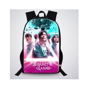 Traverse Squid Game Digital Printed Backpack (T743TWH)