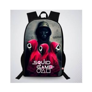 Traverse Squid Game Digital Printed Backpack (T746TWH)