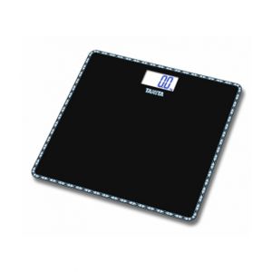 Tanita Digital Glass Bathroom Scale Black (HD-380)