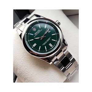 TFH Oyster Perpetual Chain Watch For Men Green