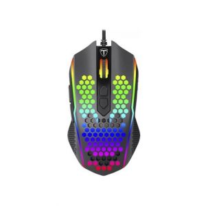 T-Dagger Imperial Honeycomb RGB Wired Gaming Mouse - Black (TGM310)