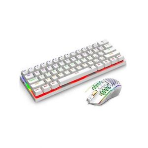 T-Dagger Main Force Gaming Combo Keyboard & Mouse - White (TGS008)