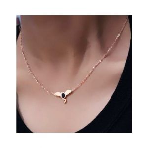 The Cress Small Bat Chain Pendant Golden (JP-002)
