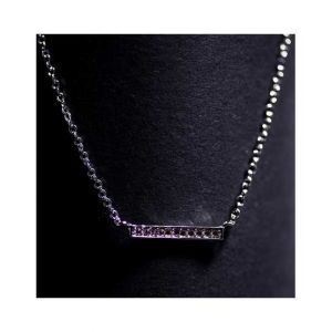 The Cress Straight Bar Plain Pendant (JP-010)