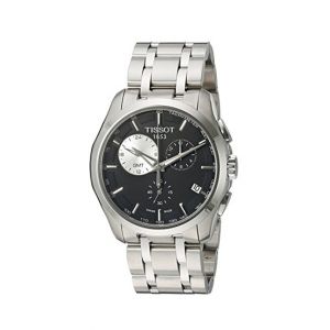 Tissot Couturier Gmt Men's Watch Silver (T0354391105100)