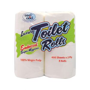 Cool & Cool Luxury Toilet Roll White (T1874LP)