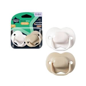 Tommee Tippee Cherry Latex Soother 0-6M Pack Of 2 (TT 433532)