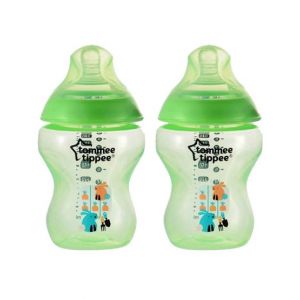Tommee Tippee Close To Nature Tinted Bottle Green 260ml Pack Of  2 (TT 422582)