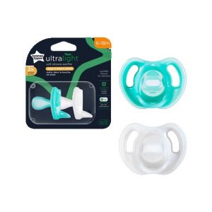 Tommee Tippee Silicone Soother 0-6M Pack Of 2 (TT 533478)