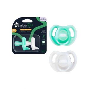 Tommee Tippee Silicone Soother 0-6M Pack Of 2 (TT 533495)