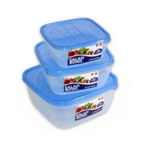 TPWfamily Salad Bowl Box (Pack of 3)