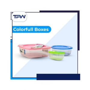 TPWfamily Steam Releaser Container 3 Pcs Set (2.47 Litre)