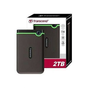 Transcend StoreJet Portable 2TB External HDD (25M3)