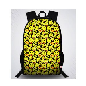Traversa Emoji Boys & Girls Paris Digital Printed Backpack (T284TWH)