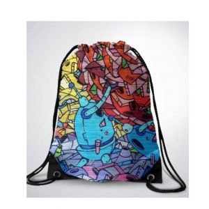 Traverse Graffiti Digital Printed Drawstring Bag (T271DRSTR)