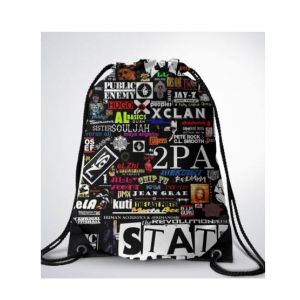 Traverse Graffiti Digital Printed Drawstring Bag (T530DRSTR)