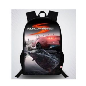 Traverse World of Speed Digital Printed Backpack (T52TWH)