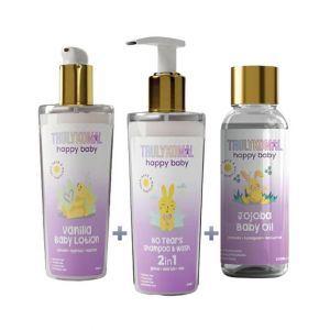 Truly Komal Baby Shampoo + Baby Oil + Baby Lotion - Pack Of 3