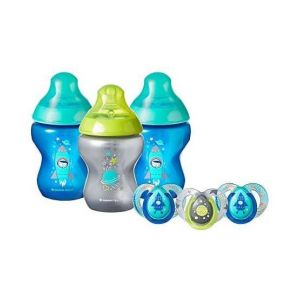 Tommee Tippee Boldly Go Baby Bottle & Pacifier Pack Of 6 (TT 422810)