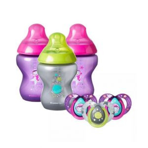 Tommee Tippee Boldly Go Baby Bottle & Pacifier Pack Of 6 (TT 422811)