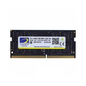 TwinMOS 3200MHz 8GB DDR4 U-DIMM Notebook Memory (MDD48GB3200N)