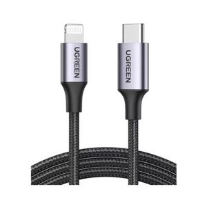 Ugreen USB C to Lightning MFi Certified Cable Black 4.5 Ft (60760)