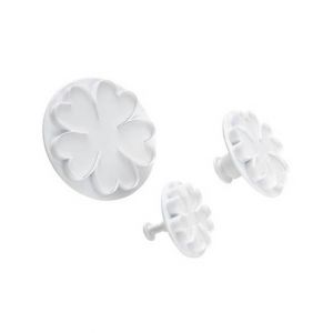 Premier Home Stainless Steel Flower Cutter Pack Of 3 - White (806472)